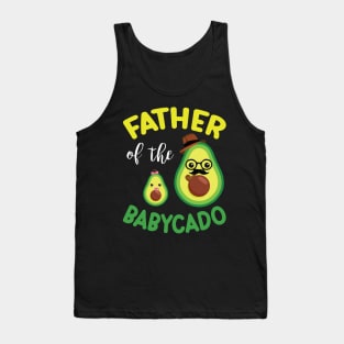 Avocados Dancing Together Happy Father Of The Babycado Daddy Tank Top